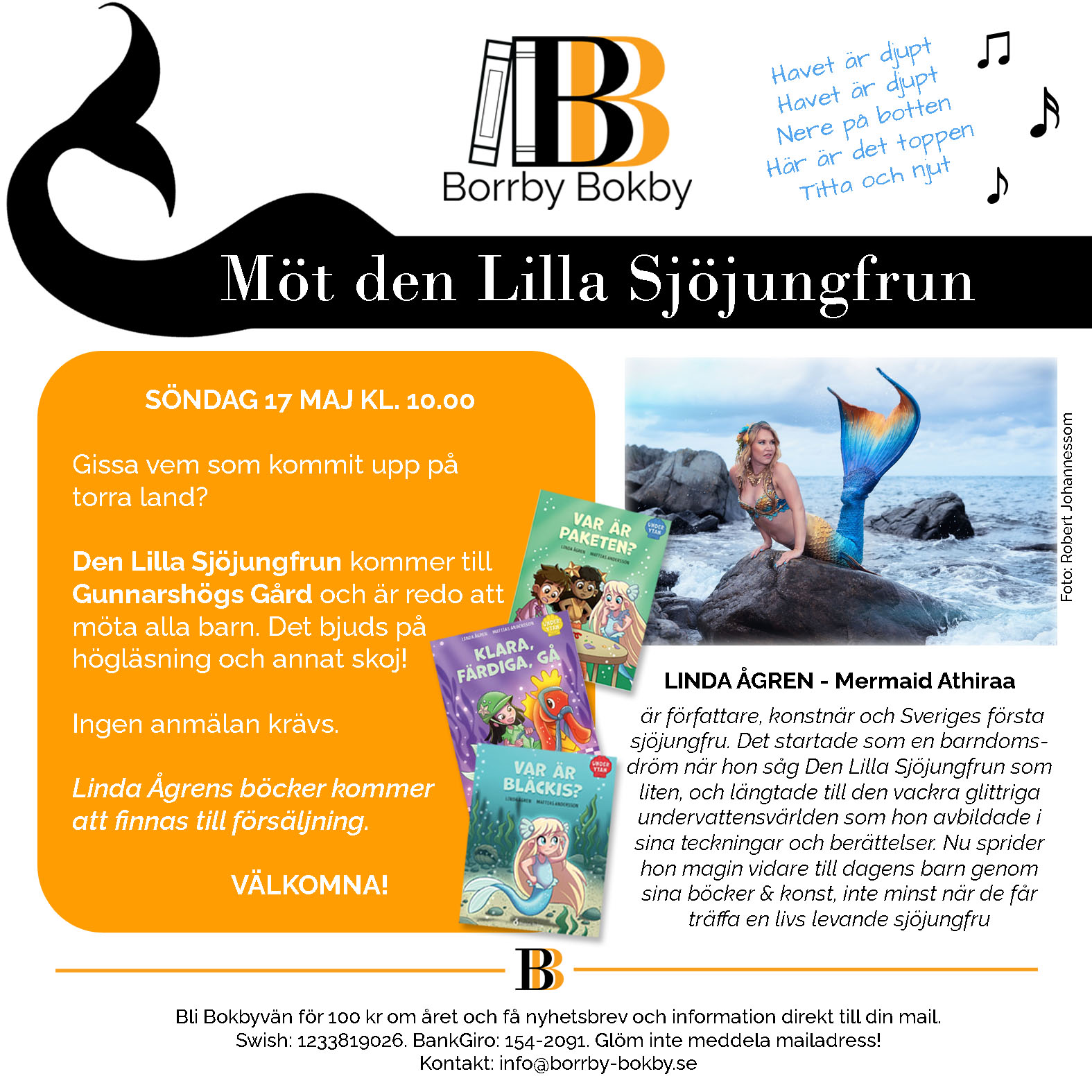 Linda Ågren Lilla Sjöjungfrun